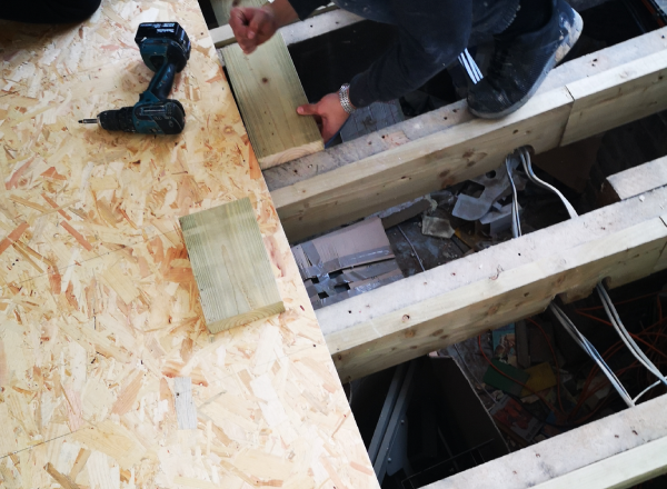 Subfloor installation